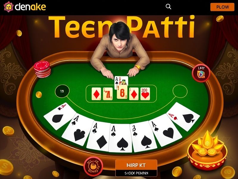 Play deluxe Teen Patti with VIP tables and high-stakes modes. Elegant gameplay!